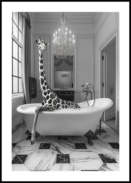 Giraffe Glam Soak (NEW) - Posterbox