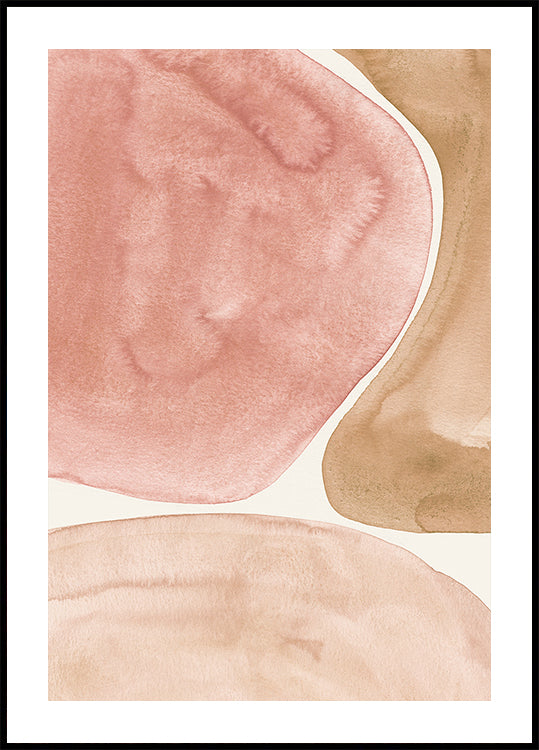 Organic Shapes in Earthy Tones (NEW) - Posterbox
