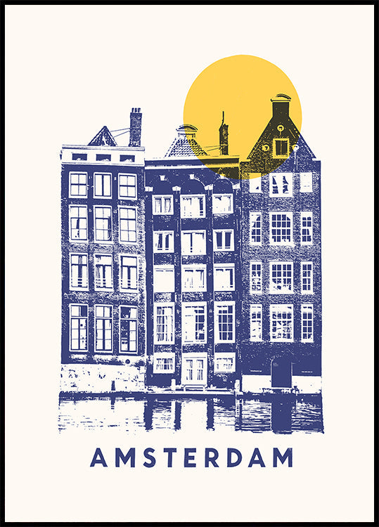 Amsterdam ★★★ Plakat - Posterbox