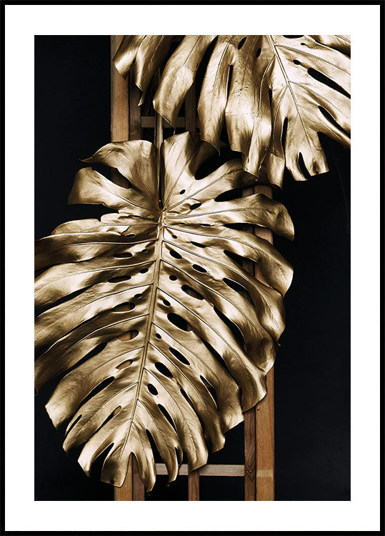 Golden Leaves Art -juliste