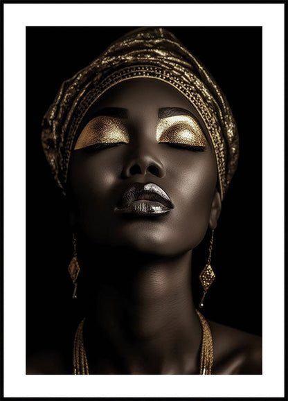 Golden Elegance Visual Art -juliste