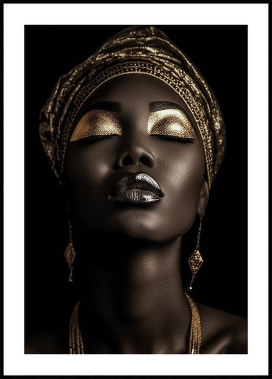 Golden Elegance Visual Art -juliste