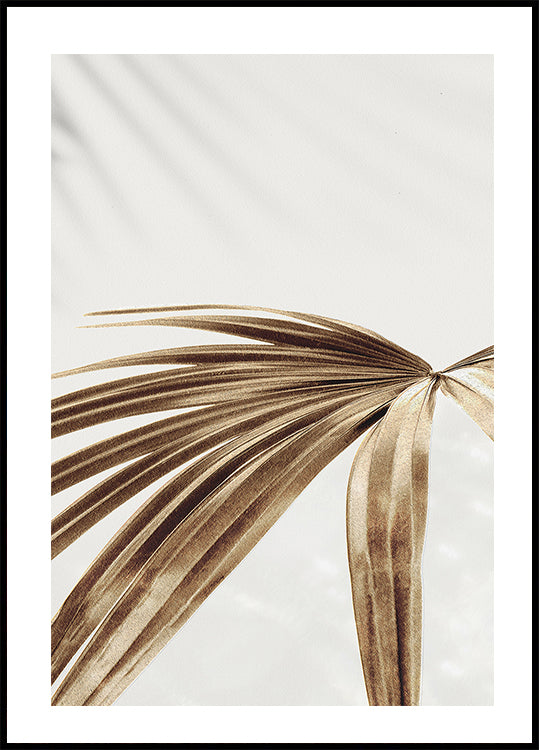 Golden Palm Leaves -juliste 