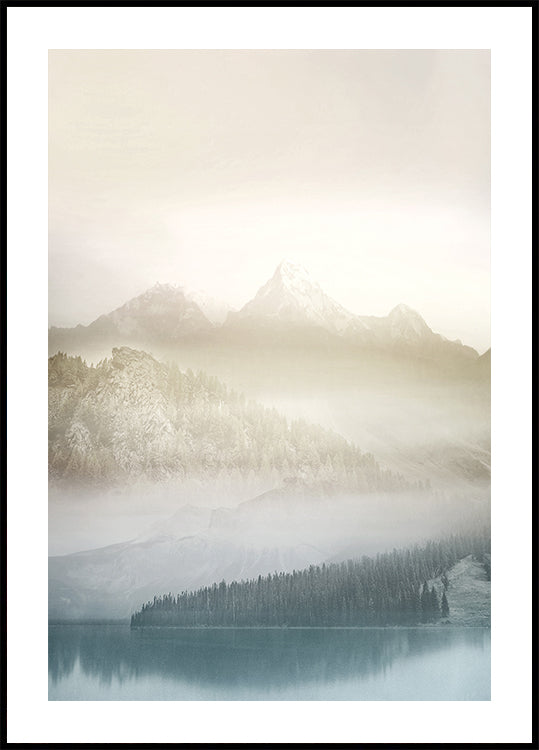 Vanilla Landscape III Plakat - Posterbox