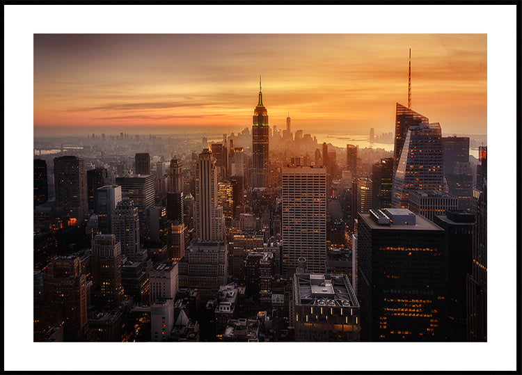 Manhattan & Light Plakat - Posterbox