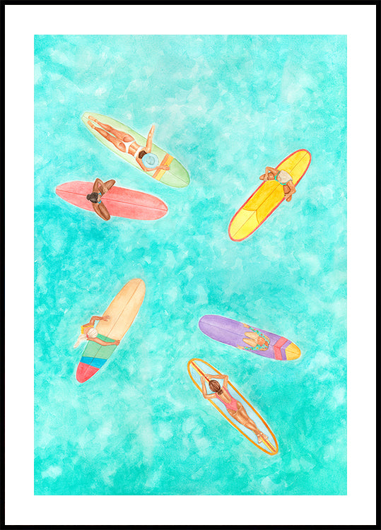 Friendships &amp; Waves - Posterbox