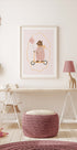 Bear On a Scooter (NEW) - Posterbox