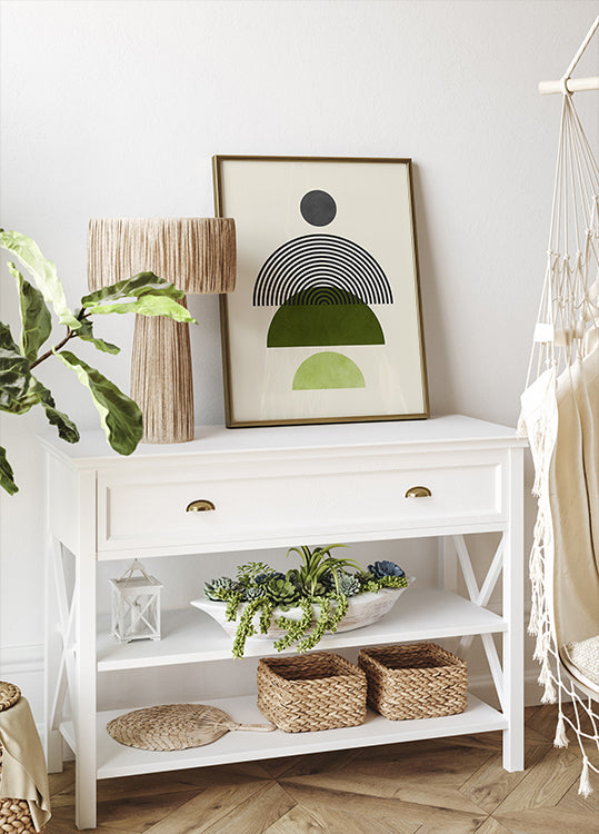 Viivat ja ympyrät 4 Juliste