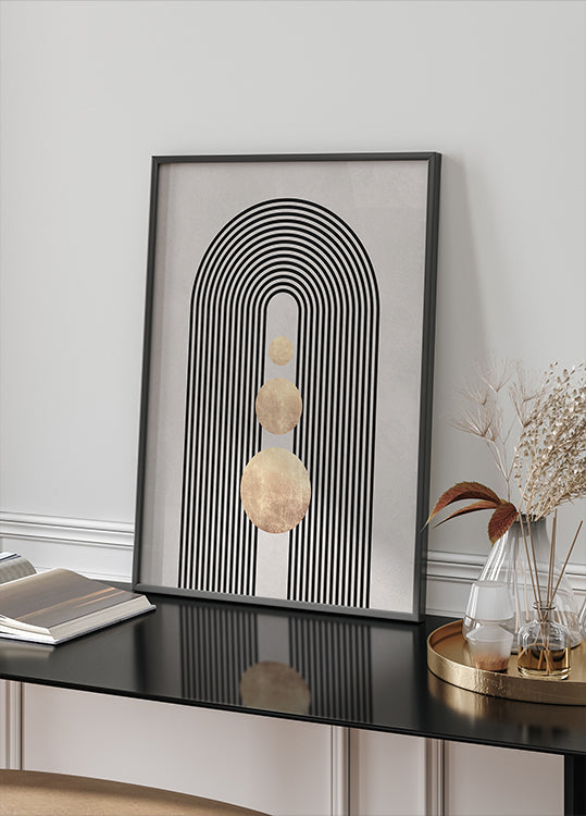 Viivat ja ympyrät 19 Juliste