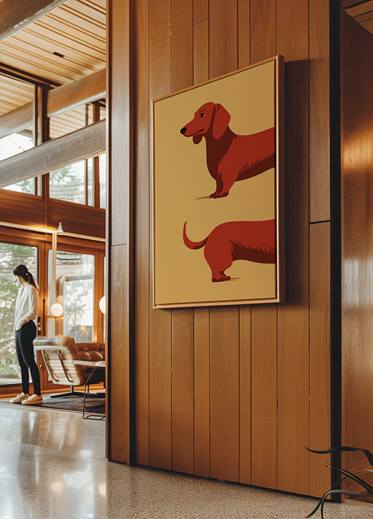 Mäyräkoira juliste