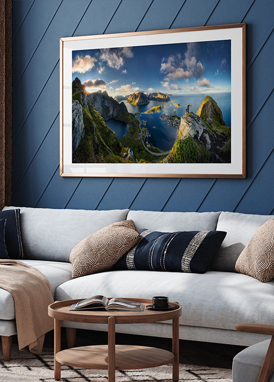 Reinebringen näkymät Juliste