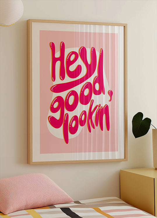 Hyvän näköinen juliste