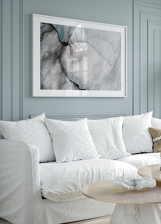 Abstraktit maiseman muodot #4 juliste