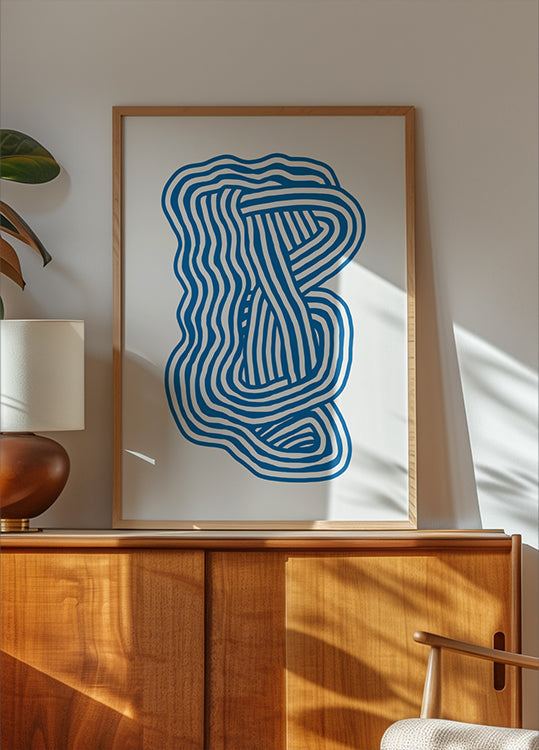 Line art Sculpt Poster