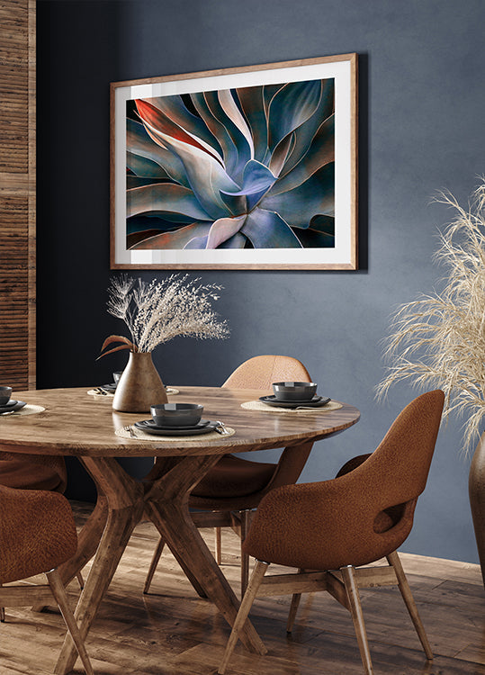 Värit lehtien julisteessa