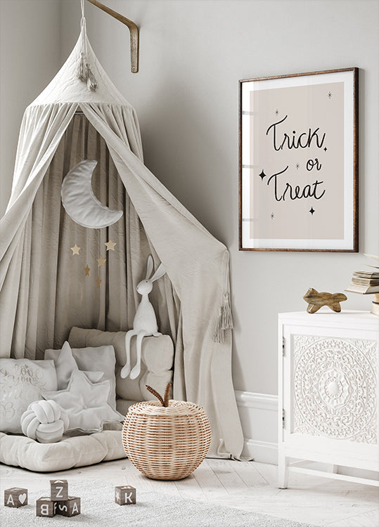 Trick or Treat -juliste