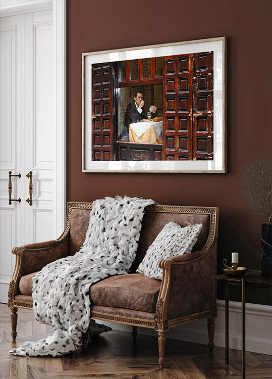 Lonely Man Dinner Madridin Latinalaiskorttelin juliste