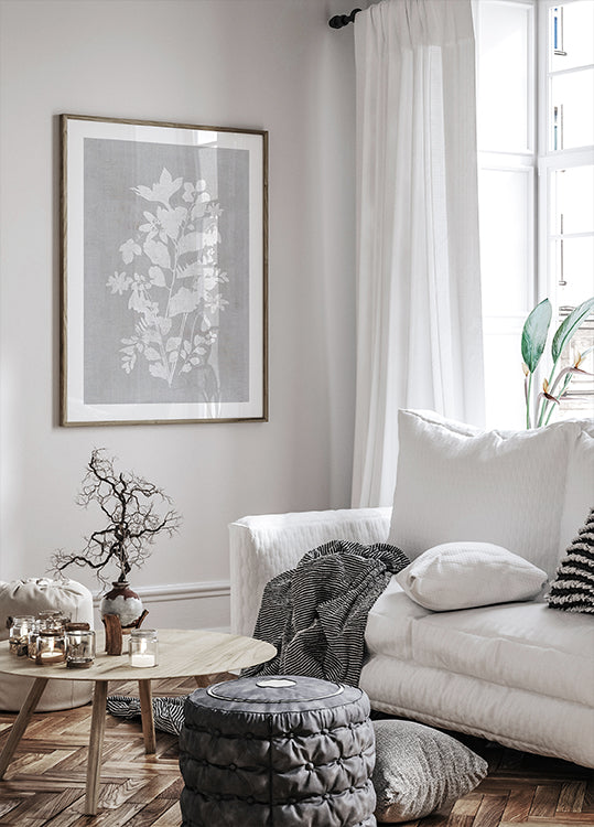 Kasvitieteellinen kuva 2 juliste