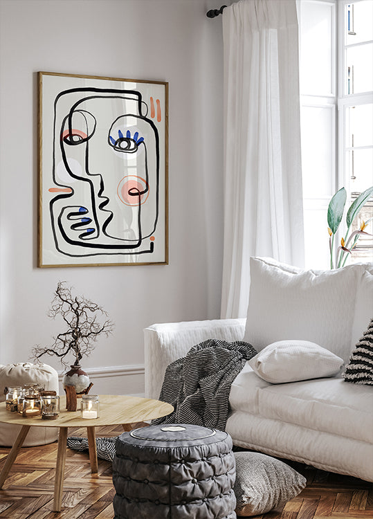 Nainen kynsilakka juliste