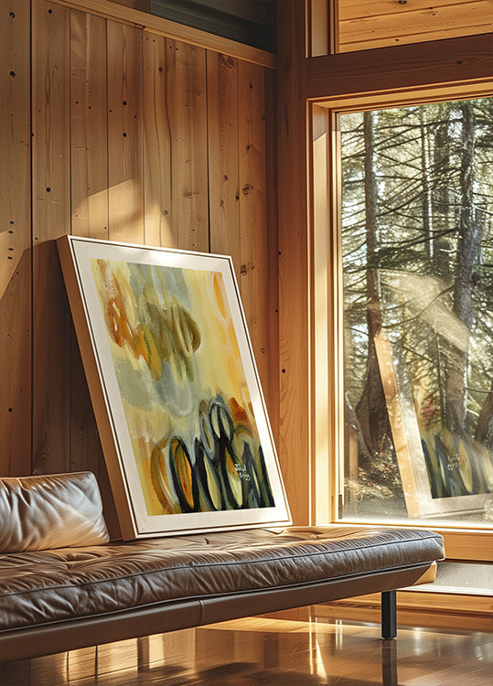 Abstrakti soikealla ja kullalla (UUSI)