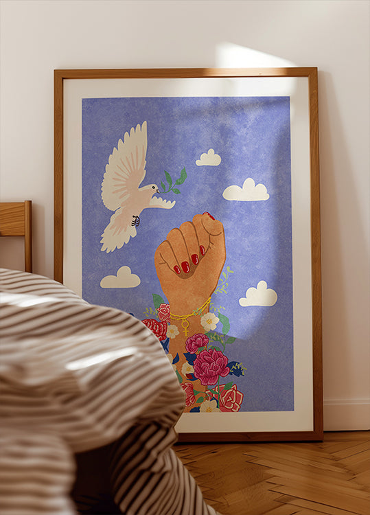 Feministinen nyrkkijuliste