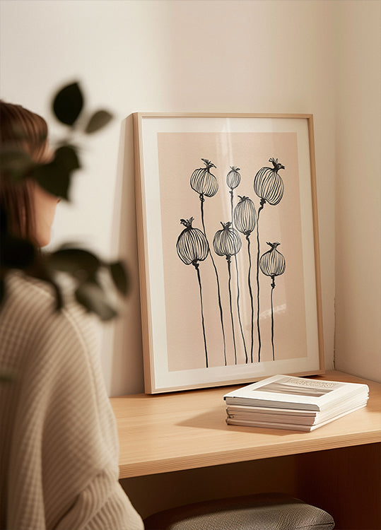 Poppy Pods -juliste
