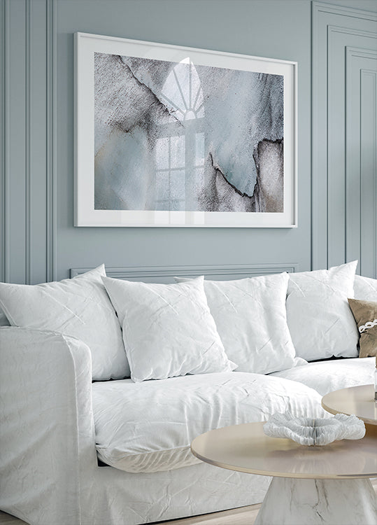 Abstraktit maiseman muodot #3 juliste