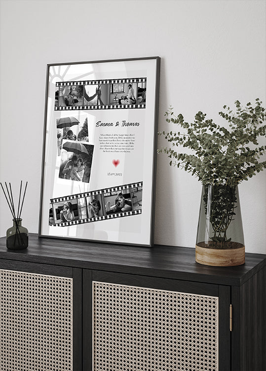 Julistefilmin vuosipäivän valokuvakollaasi