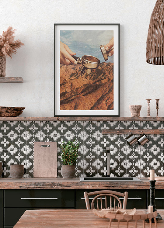 Barista Coffee County -juliste