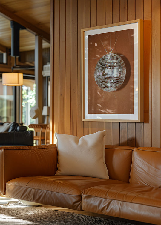 Orange Disco Ball (UUSI)