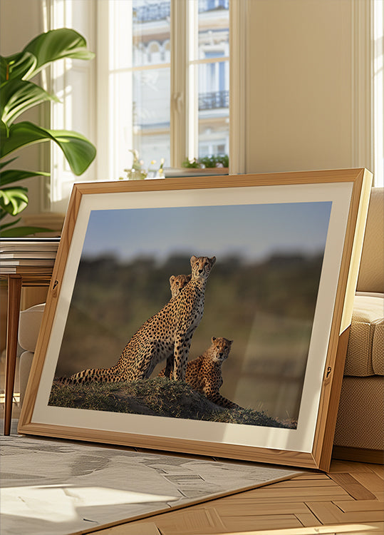 Cheetahs Family -juliste