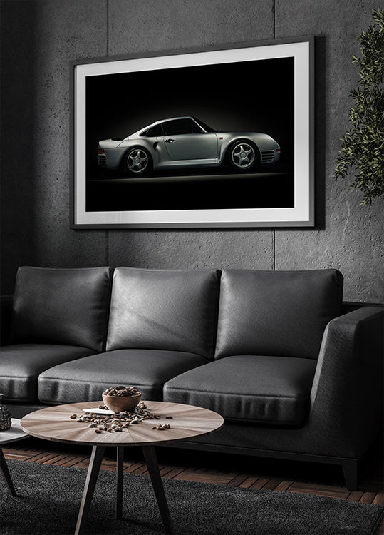 Porsche 959 juliste