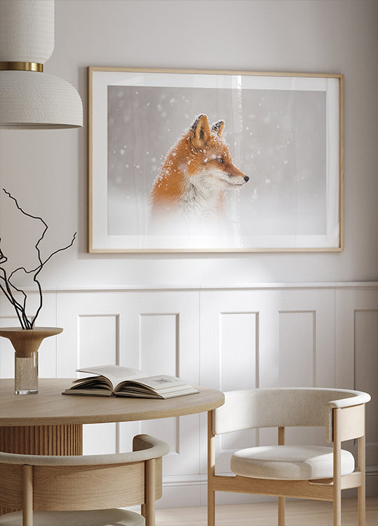 Snow is falling… Plakat