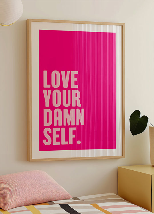 Self-Love Boldly -juliste