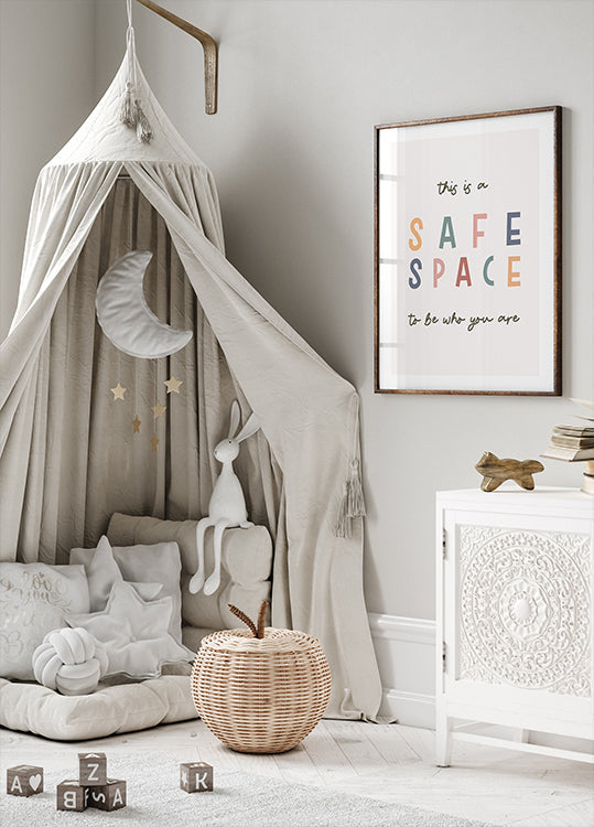 Turvallisen tilan juliste