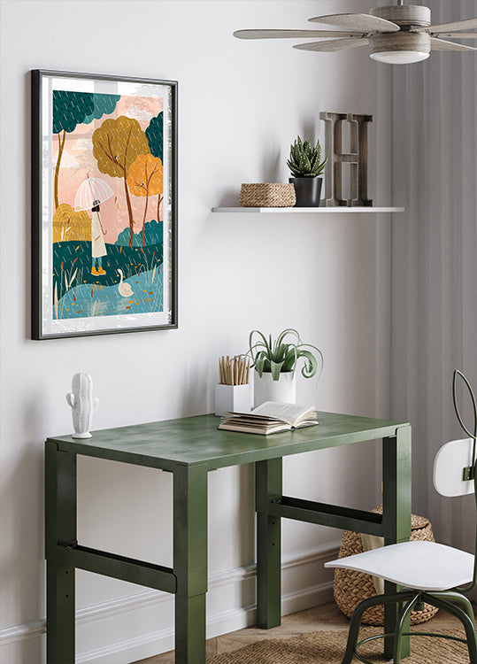 Rainy Day Stroll -juliste