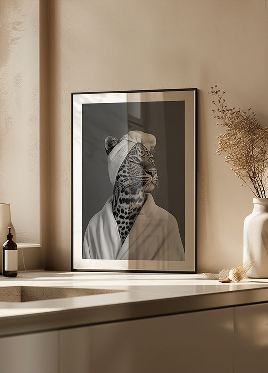 Lady Leopard Spa Day -juliste