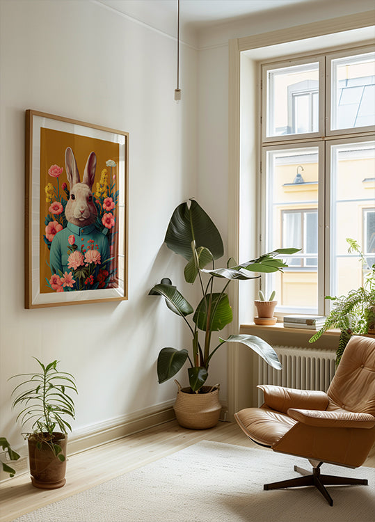 Bunny in Bloom -juliste