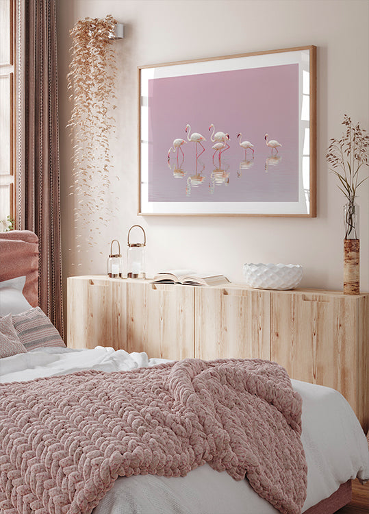 Flamingos juliste