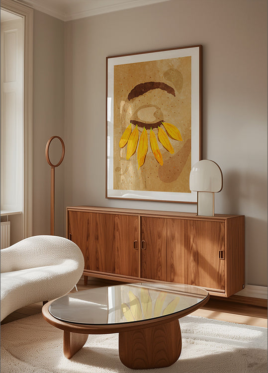 Flower power eye lashes Juliste