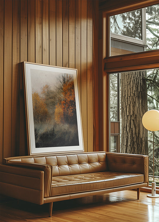 Syksyn metsän juliste