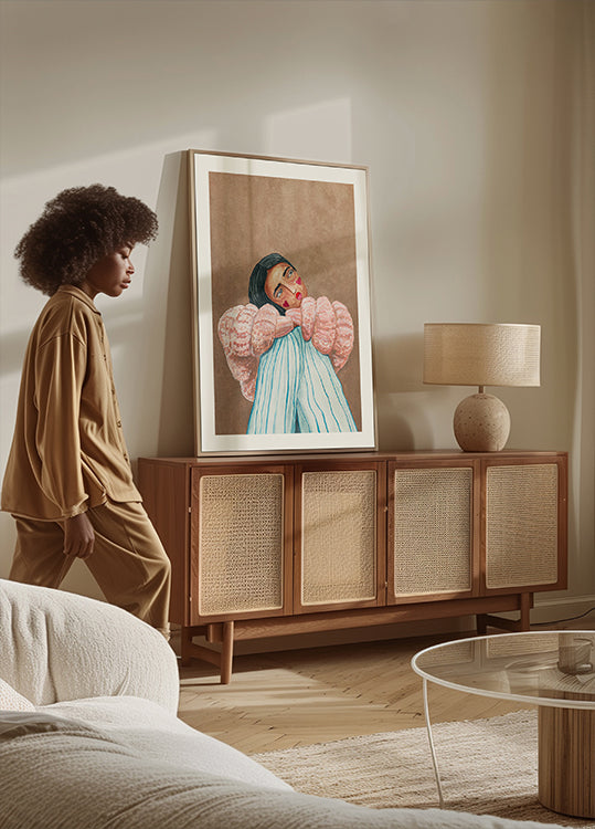 Dreaming tyttö Juliste