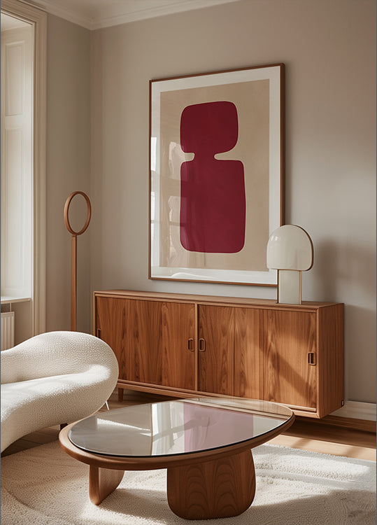 Crimson Silhouette -juliste