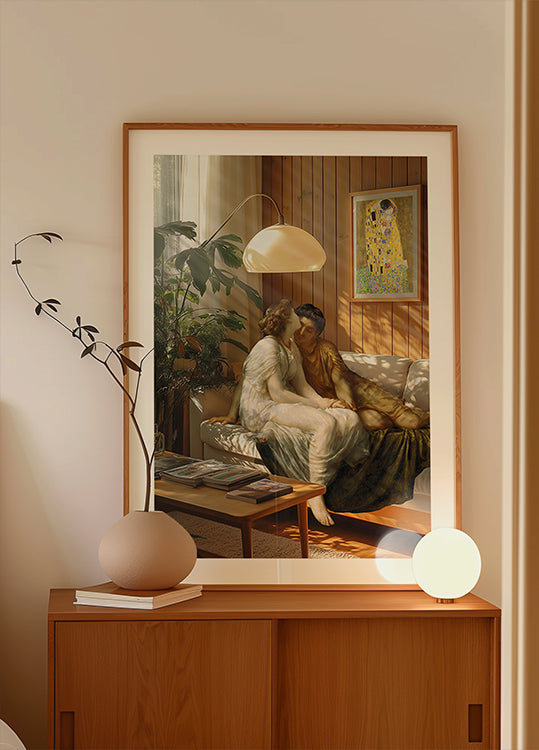 Nostalginen suudelma -juliste