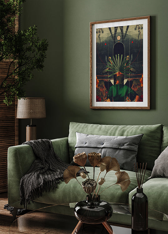 Hän näki päiväntasaajan julisteen