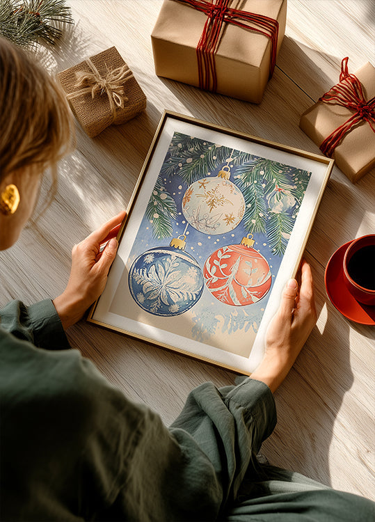 Christmas Ornaments II Plakat