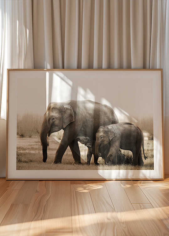 perheen muotokuva juliste