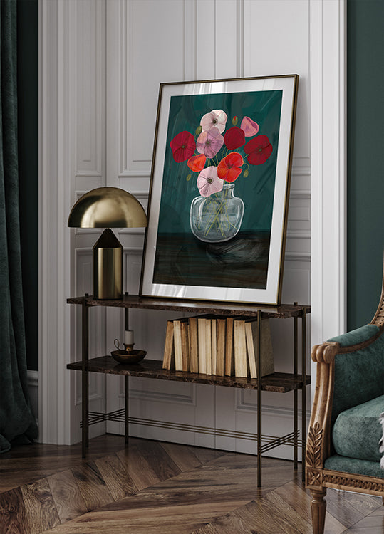 Maljakko unikon kanssa