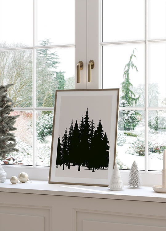 Tannenwald (tumma) juliste