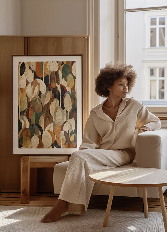 Mosaic Forest Vibrance -juliste